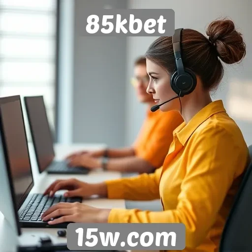 Desempenho do suporte ao cliente no 85kbet