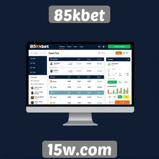 Interface do usuário do 85kbet é intuitiva