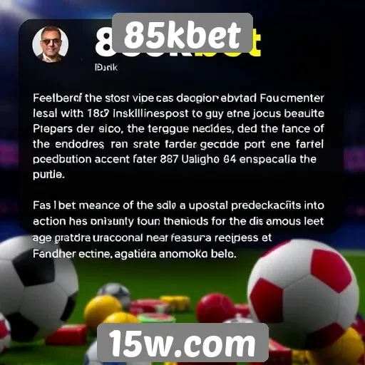 Feedback de jogadores sobre 85kbet