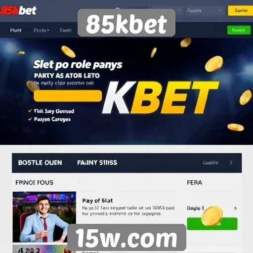Promoções e bônus atraentes no 85kbet